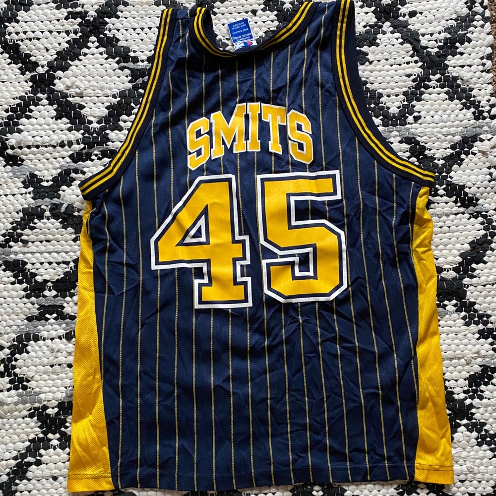 RIK SMITS THROWBACK JERSEY • INDIANA PACERS • NBA